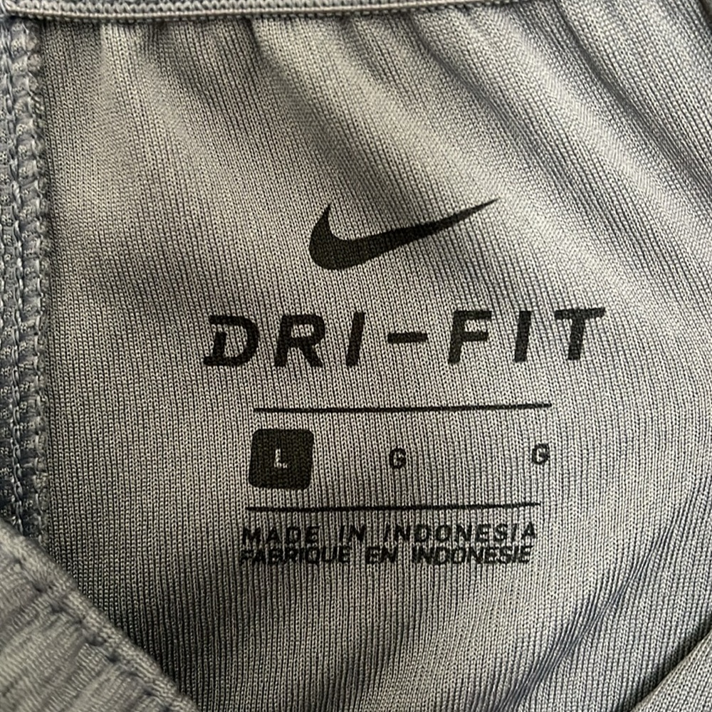 Nike Dri-fit Gray Athletic Performance Shorts - Picture 3 of 3